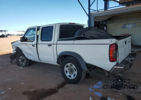 2000 Nissan Frontier Crew Cab Xe z USA, uszkodzony, nr VIN 1N6ED27T9YC304117